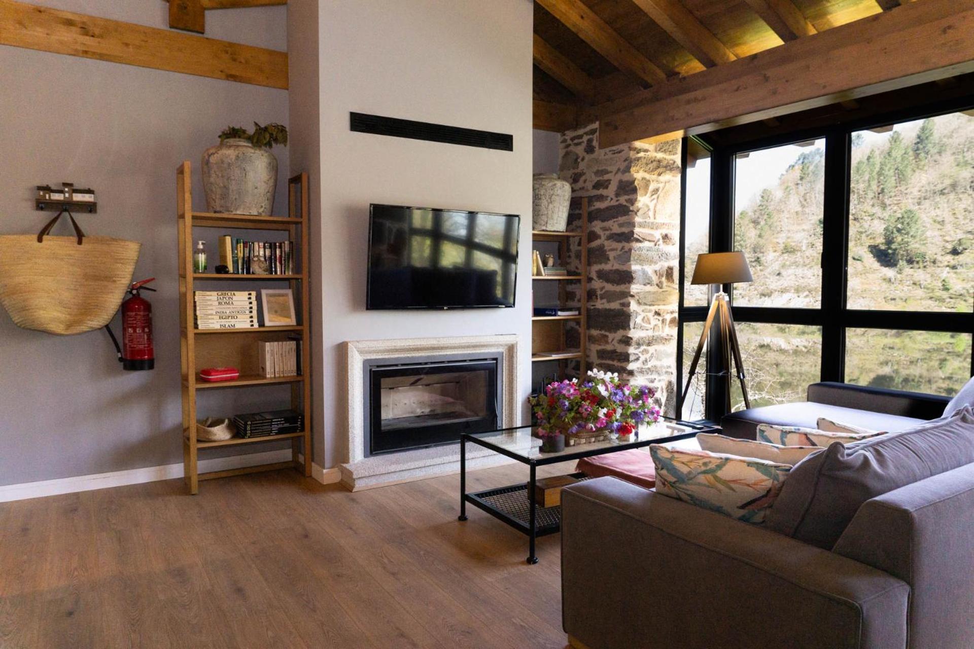 Ribeira Sacra A Orilla Rio Mino Casas Do Pincelo Apartment ภายนอก รูปภาพ